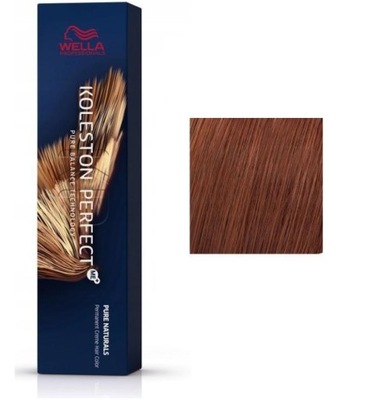 Wella Koleston Farba do włosów 6/43 ciemny blond czerwono złocisty