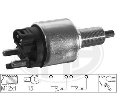 Выключатель света стоп era 330053 фото №1