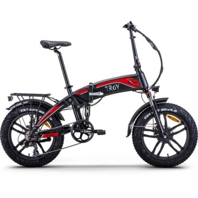 Rower elektryczny Troy FatBike All Road 20"składak