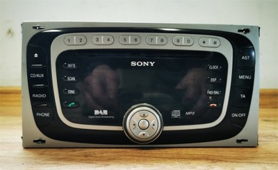 FORD KUGA MK1 RADIO CD MP3 SONY CÓDIGO  