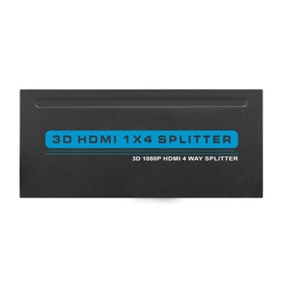 QOLTEC 50537 Qoltec Aktywny rozdzielacz Splitter HDMI 1x4 v.1.3b