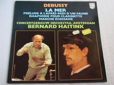 Debussy - La Mer / Prelude Haitink LP 1977 UK EX