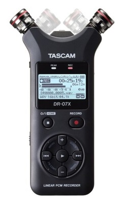 TASCAM DR-07X PRZENOŚNY REJESTRATOR CYFROWY Z INTERFEJSEM USB