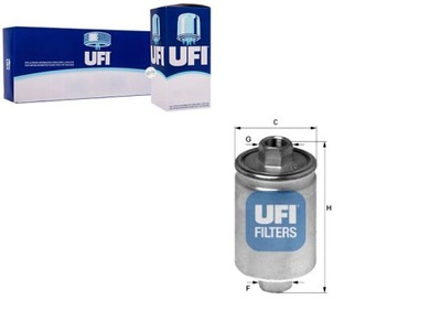 FILTRO COMBUSTIBLES NEXIA ESPERO 1.5 1.8 ROVER 100 UFI  