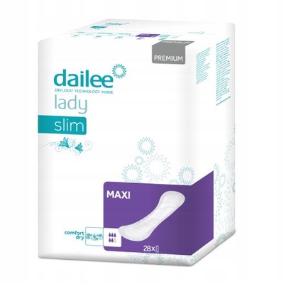 DAILEE Lady Slim Premium Maxi Wkładki, 30 sztuk