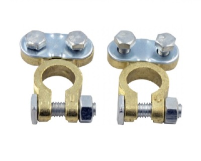 Клеми do акумулятор універсальні -/+ 2szt фото №1