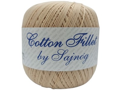 Kordonek COTTON FILLET - 0005 - Beż