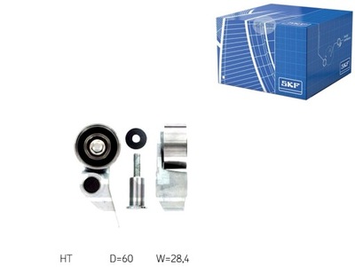 Натяжитель ролик ремень распределительного вала [skf] фото №1