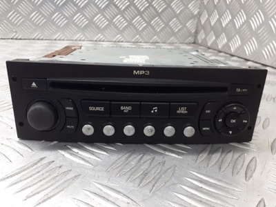 Радио заводской citroen c4 picasso 96591777xt00 фото №1