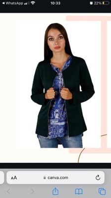 BLUZKA DAMSKA ELEGANCKA PLUS SIZE OKAZJA