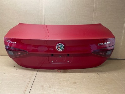 Alfa romeo giulia кришка багажника колір 414 ідеальний стан камера фото №1