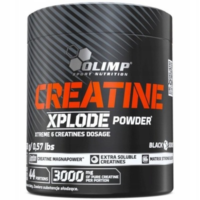 Olimp Creatine Xplode Powder 260g Pomarańcz