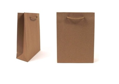 Torby papierowe torebka eko 15x20x6 cm 12 sztuk