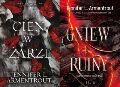 Gniew i ruiny + Cień w żarze Jennifer Armentrout