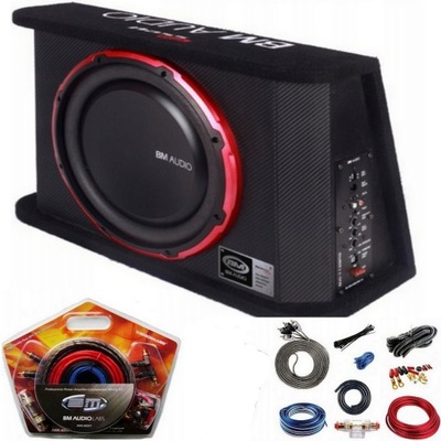 TUBA SUBWOOFER AKTYWNY BW-1129RS 700W + KABLE