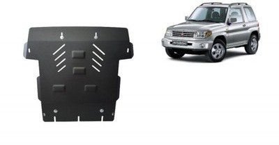 DE ACERO PROTECCIÓN DEL MOTOR MITSUBISHI PAJERO PININ (1997-2007)  