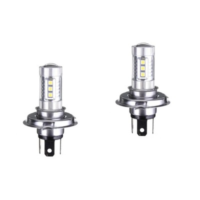 LUCES DIOPARA LUMINOSO LED PARA FAROS H4 JUEGO PRZECIWMGIELNY 2  