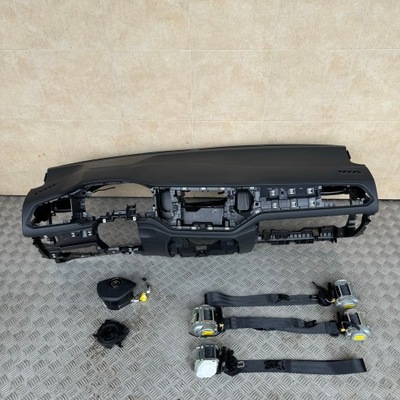 Панель приладів комплектна подушка безпеки консоль ремені панель приладів vw volkswagen t-roc 2ga фото №1