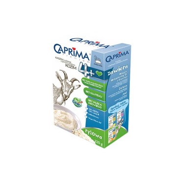 Caprima Premium kaszka ryżowa z mlekiem kozim