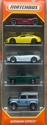 Matchbox Autobahn Express 5 -Pack