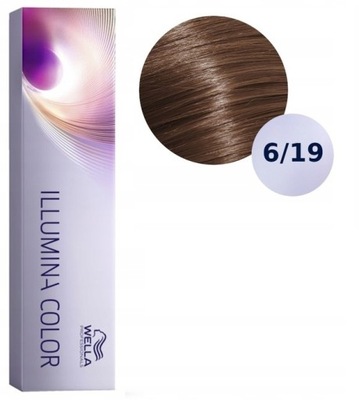 WELLA FARBA ILLUMINA COLOR 60 ml Nr 6/19