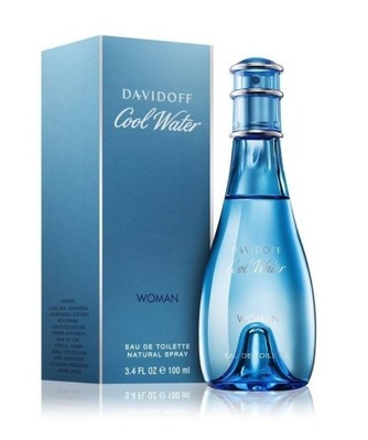 DAVIDOFF COOL WATER WOMAN 100 ML EDT