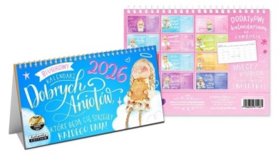 KALENDARZ 2026 BIURKOWY DOBRYCH ANIOŁÓW