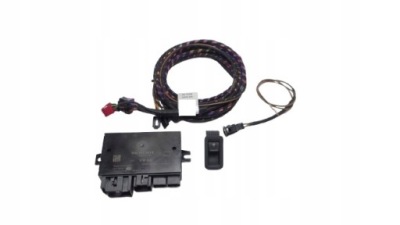 Джгут фаркоп vw tiguan 5na hak + модуль 5h2907383c + кнопка фото №1