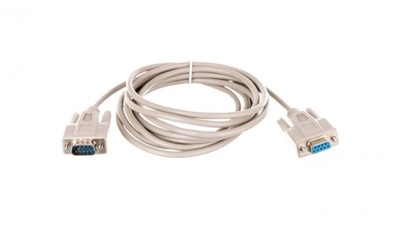 Kabel przedłużający RS232 1:1 DSUB9/DSUB9 M/Ż beżowy 3m AK-610203-030-E