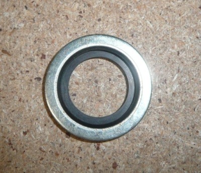 Прокладка пробка зливний оливи 16mm фото №1