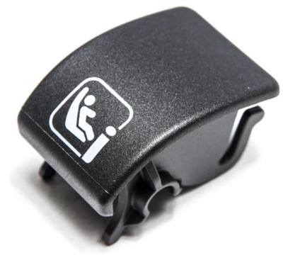 Заглушка фаркопа isofix skoda kodiaq czarna фото №1