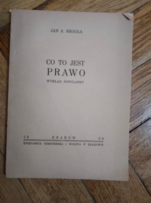 Co to jest Prawo - Jan Reguła