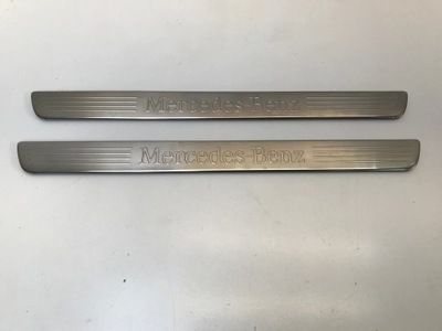 Mercedes w247 2020 молдинг накладки пороговые перед фото №1