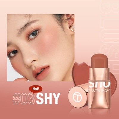 O.TWO.O Blush Stick Cream Blusher 6 Colors Bl