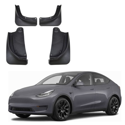 БРЫЗГОВИКИ TESLA МОДЕЛЬ Y OD 2021 PRZOD+TYL 4 SZT. фото