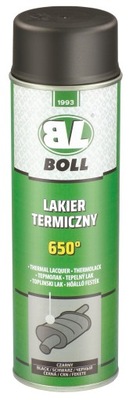 BOLL Lakier termiczny 650 C - spray CZARNY 500 ml