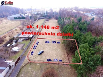 Działka, Częstochowa, 1148 m²