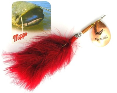 MEPPS GIANT MARABOU COPPER RED NA SUMY