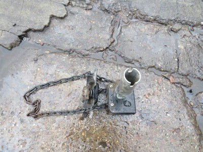 Кронштейн колеса запасного mitsubishi l200 2016 фото №1