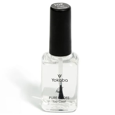 Yokaba Pure Gloss Top Coat do lakierów klasycznych 15ml