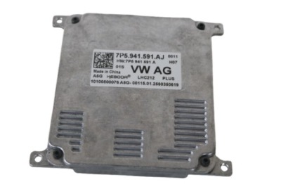 Vw audi seat skoda перетворювач модуль led 7p5941591aj фото №1