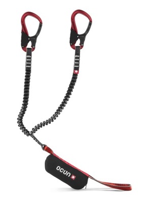 Lonża Via Ferrata Ocun Captur Pro - red