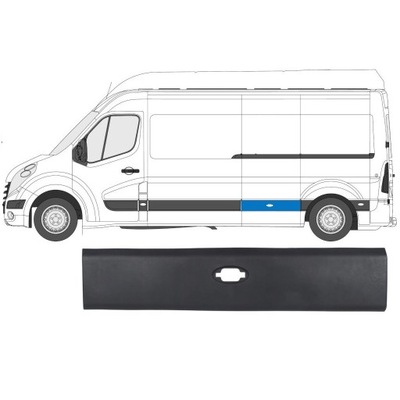 НАКЛАДКА BOKU RENAULT MASTER, 10-