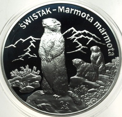 20 zł złotych 2006 Świstak SREBRO