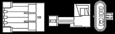 SONDA LAMBDA OPEL 1,4/1,6 16V OSM081  