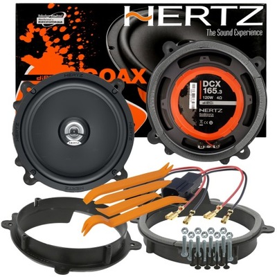 HERTZ DCX165 ALTAVOZ OPEL ANTARA PARTE DELANTERA DISTANCIAS  