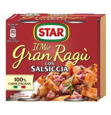 SOS DO MAKARONU IL MIO GRAN RAGU' CON SALSICCIA