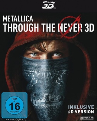 Metallica [Blu-ray 3D + Blu-ray 2D] Through the Never /DTS-HD Master 7.1/