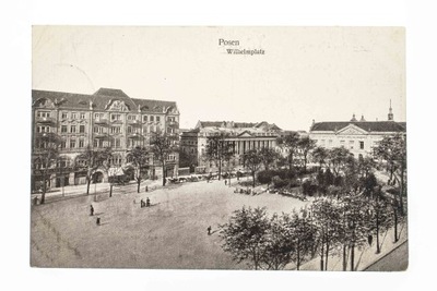 POZNAŃ - PLAC WOLNOŚCI 1917