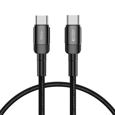 KABEL TECH-PROTECT ULTRABOOST EVO USB-C / USB-C PD 100W 5A 50CM BLACK